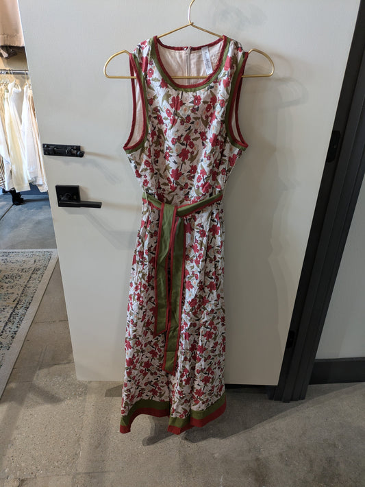 Sleeveless Print Dress
